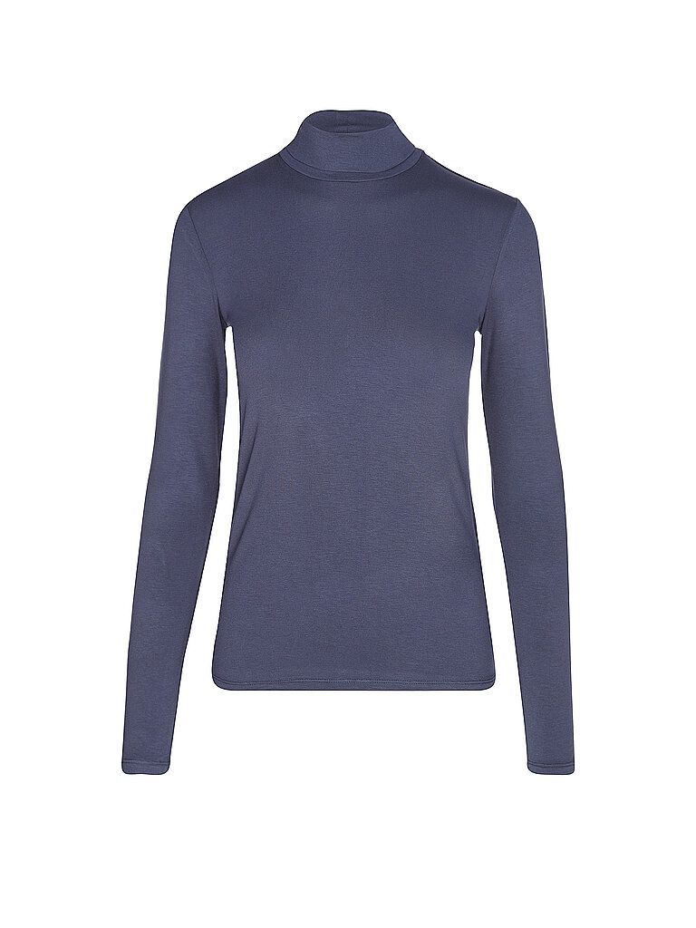 WEEKEND MAX MARA Rollkragenshirt MULTIF blau | L von WEEKEND MAX MARA