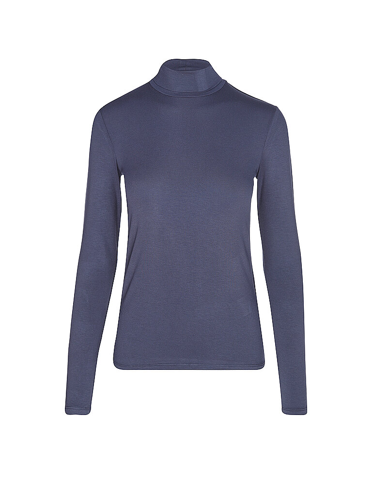 WEEKEND MAX MARA Rollkragenshirt MULTIF blau | M von WEEKEND MAX MARA