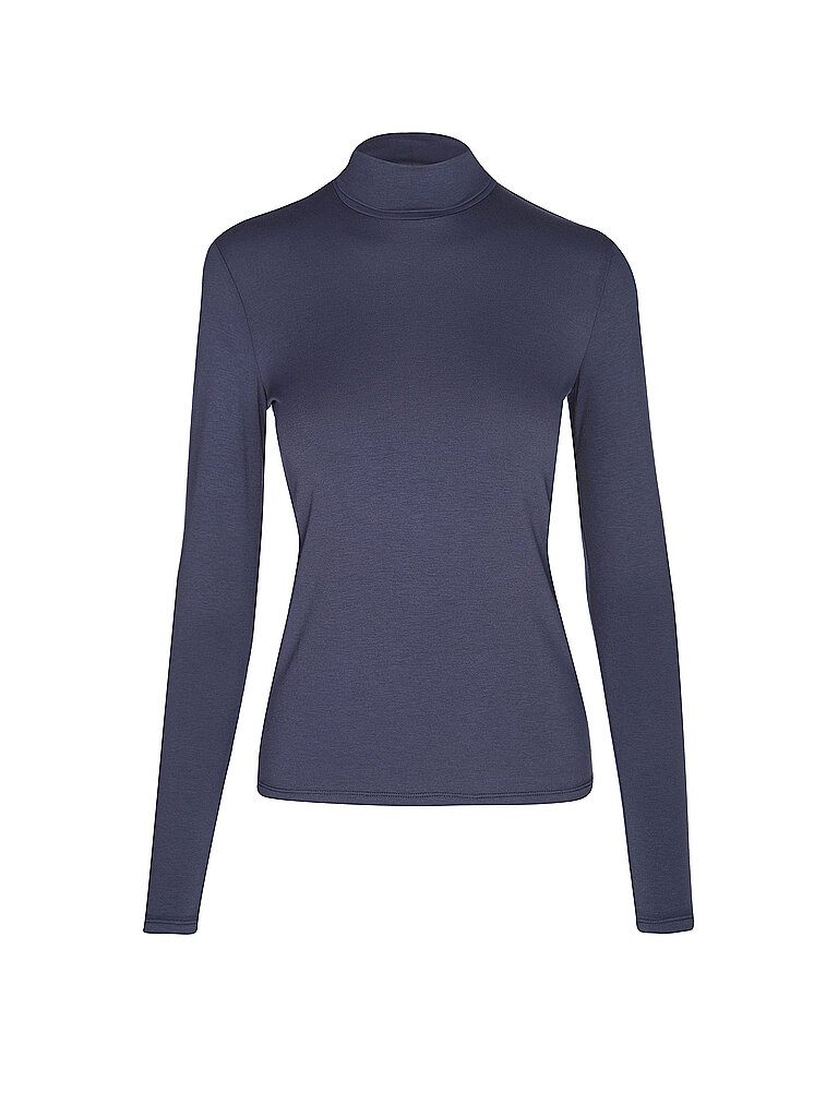 WEEKEND MAX MARA Rollkragenshirt MULTIF blau | M von WEEKEND MAX MARA