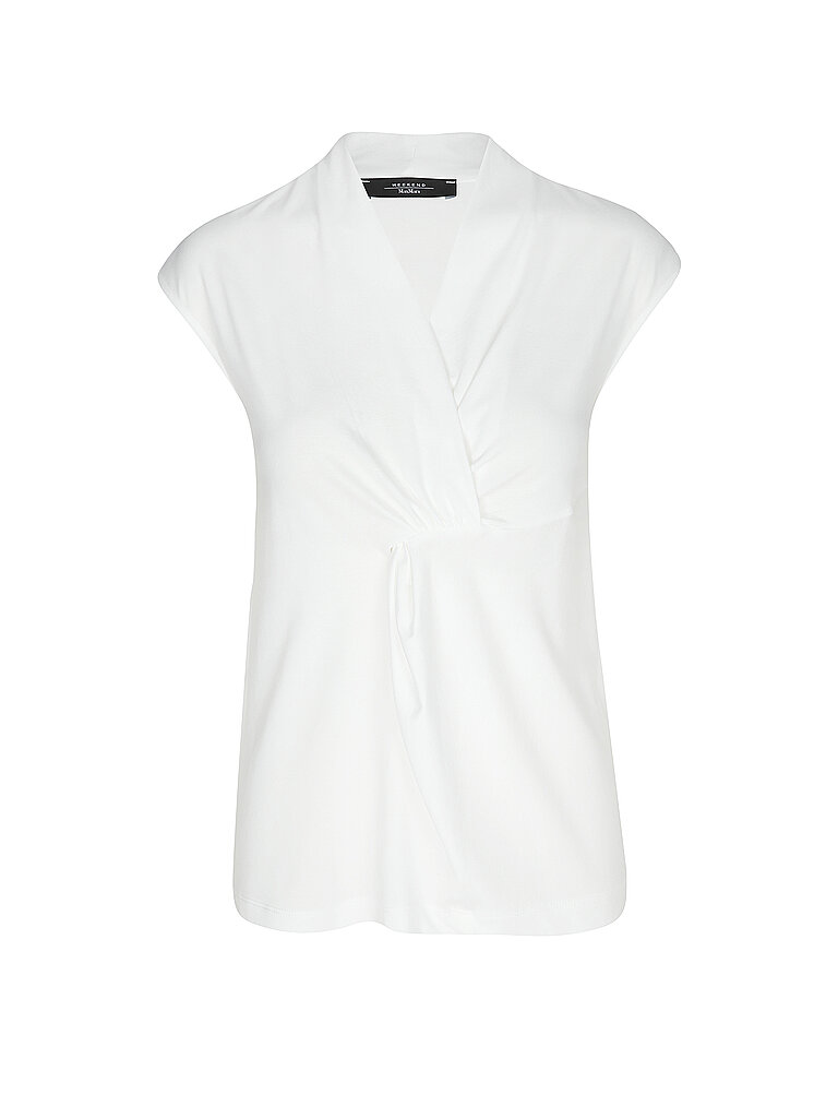 WEEKEND MAX MARA T-Shirt NEGOZI weiss | M von WEEKEND MAX MARA