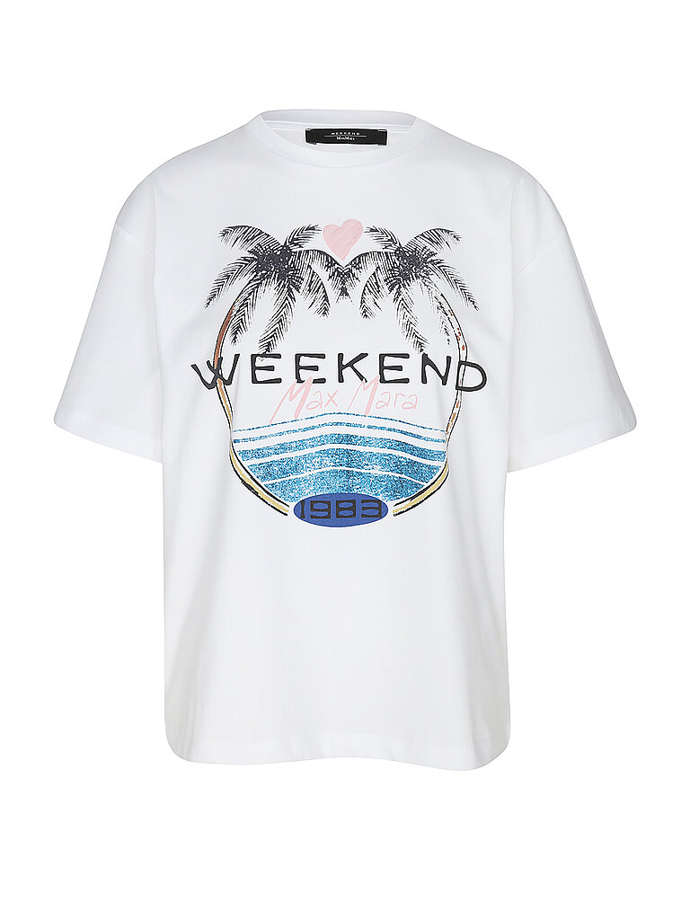 WEEKEND MAX MARA T-Shirt Oversized Fit VITERBO weiss | S von WEEKEND MAX MARA