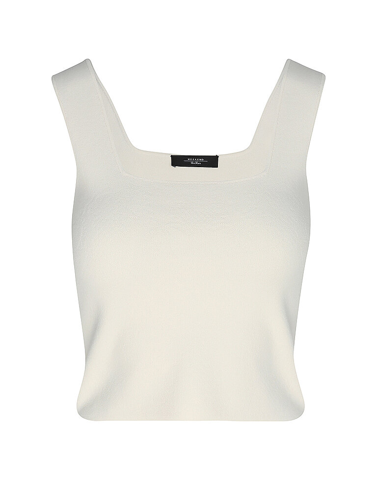 WEEKEND MAX MARA Top Cropped Fit PILADE creme | M von WEEKEND MAX MARA