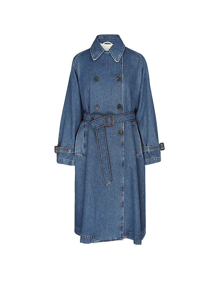 WEEKEND MAX MARA Trenchcoat BLASY blau | 38 von WEEKEND MAX MARA