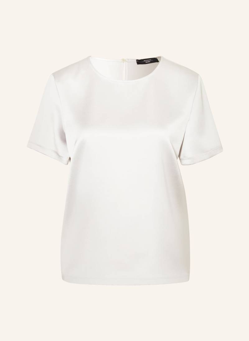 Weekend Max Mara Blusenshirt Amburgo Im Materialmix grau von WEEKEND Max Mara