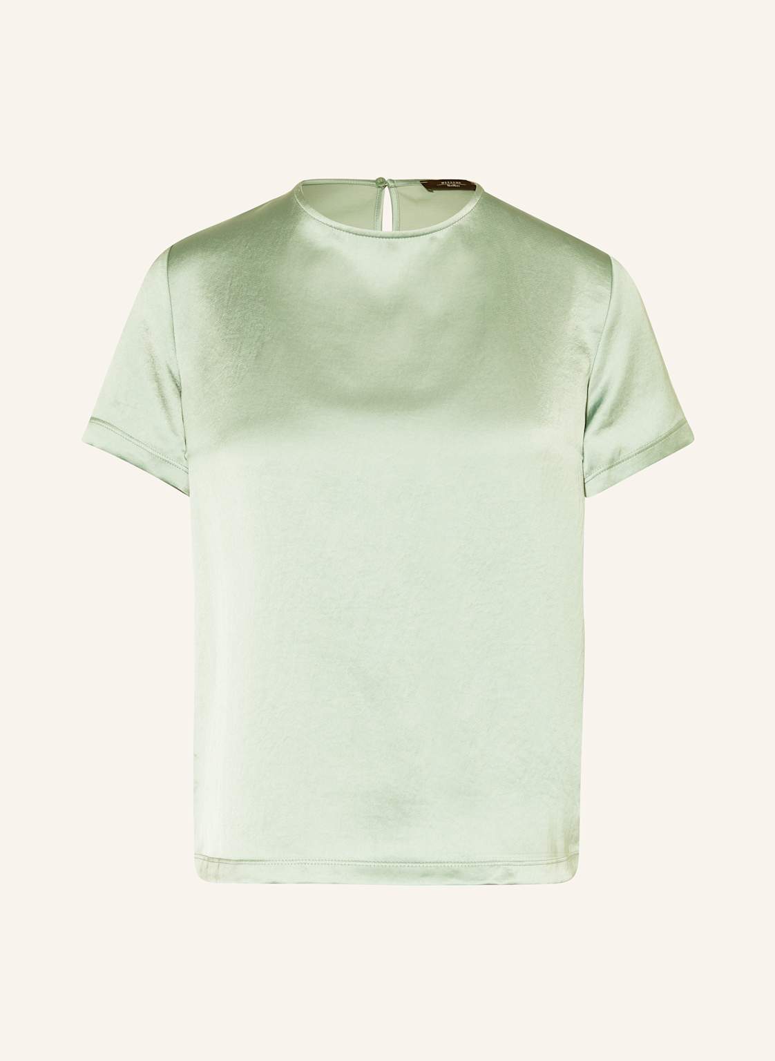 Weekend Max Mara Blusenshirt Amburgo Im Materialmix gruen von WEEKEND Max Mara