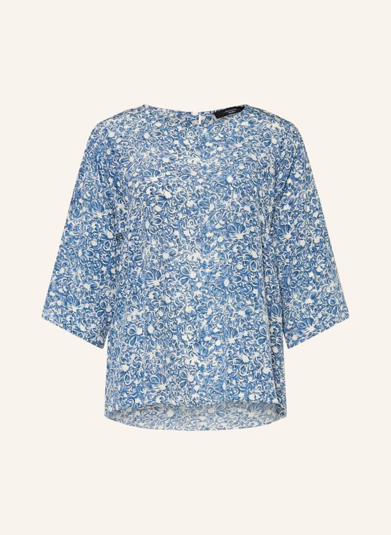 Weekend Max Mara Blusenshirt Ginnico Aus Seide Mit 3/4-Arm blau von WEEKEND Max Mara