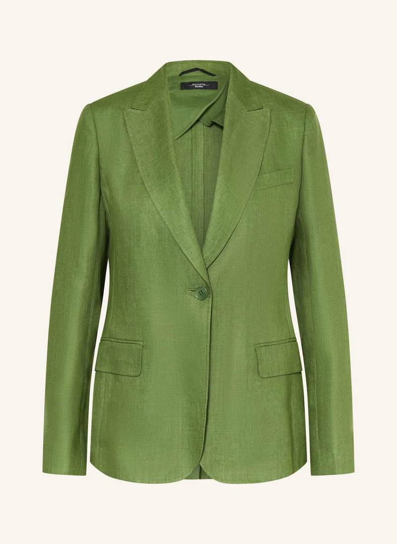 Weekend Max Mara Leinenblazer Nalut gruen von WEEKEND Max Mara