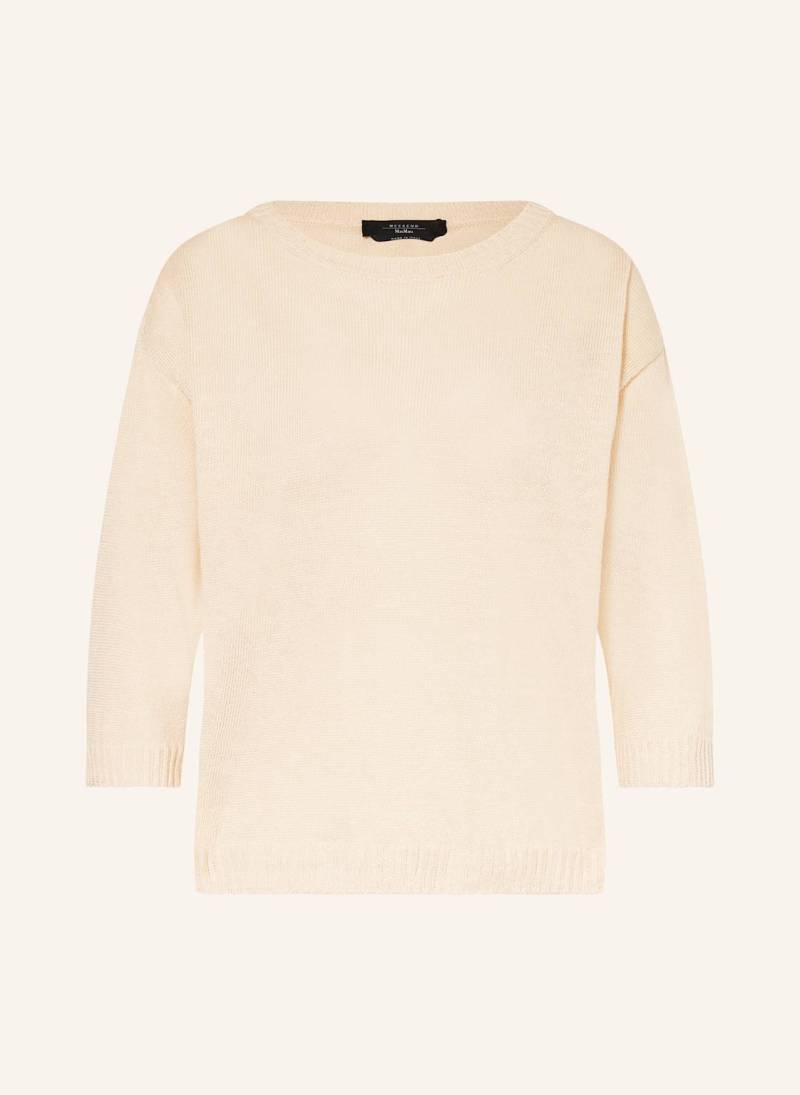 Weekend Max Mara Leinenpullover Selz Mit 3/4-Arm beige von WEEKEND Max Mara