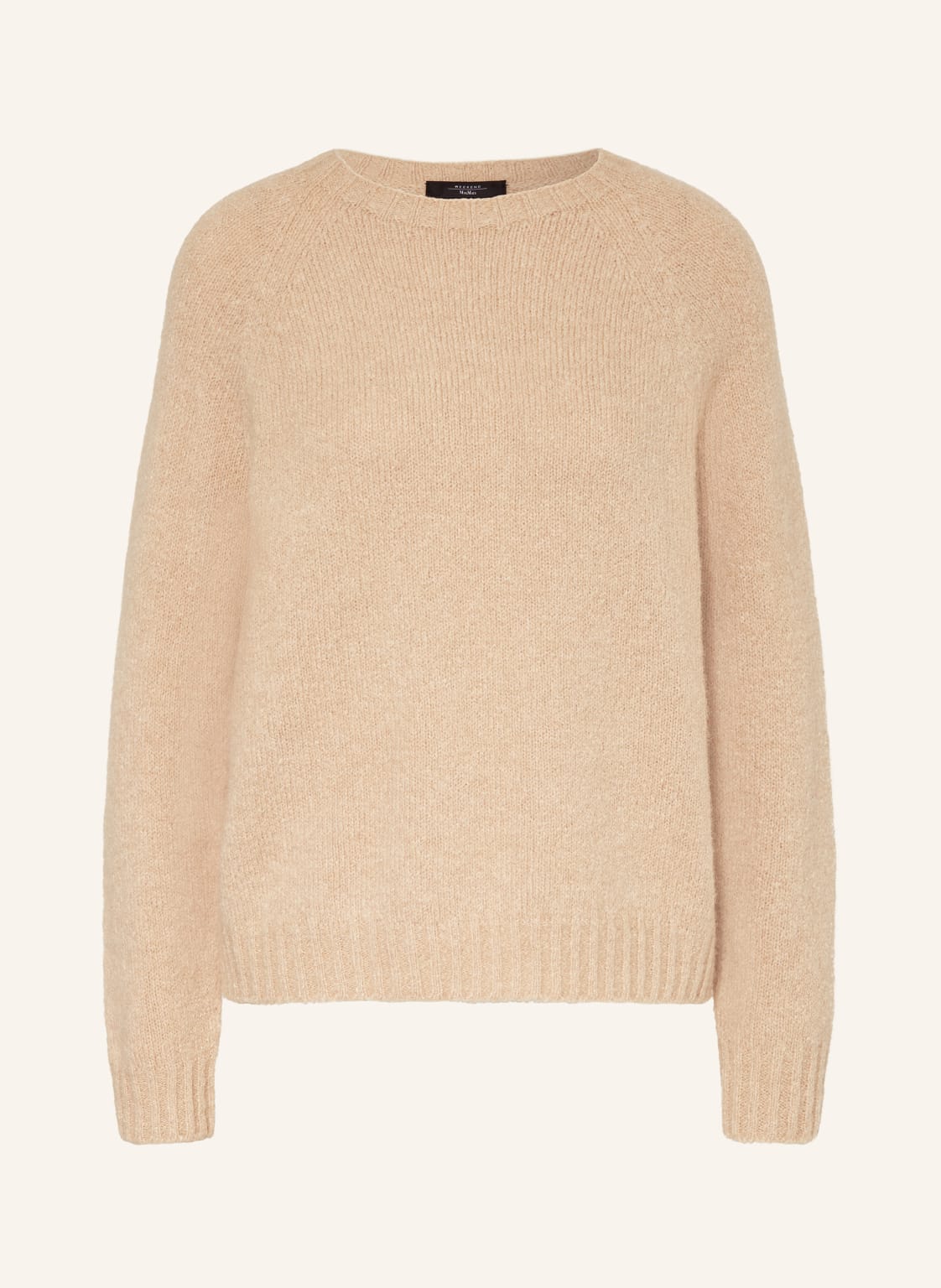 Weekend Max Mara Pullover Ghiacci Mit Alpaka beige von WEEKEND Max Mara