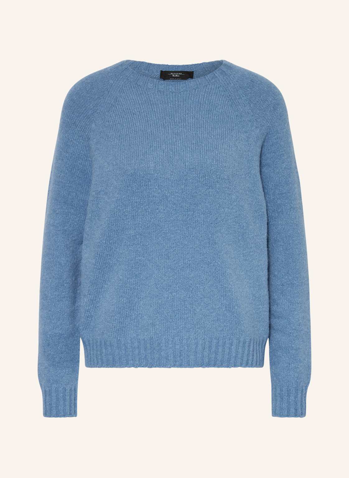 Weekend Max Mara Pullover Ghiacci Mit Alpaka blau von WEEKEND Max Mara