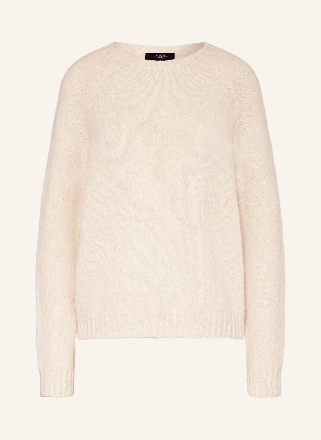 Weekend Max Mara Pullover Ghiacci Mit Alpaka weiss von WEEKEND Max Mara