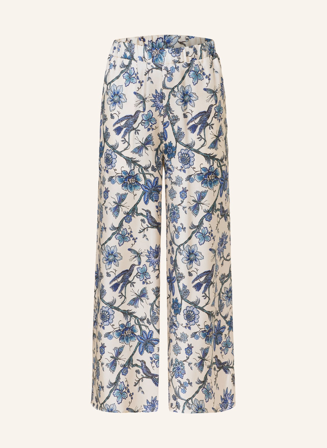 Weekend Max Mara Seiden-Culotte Tortona weiss von WEEKEND Max Mara