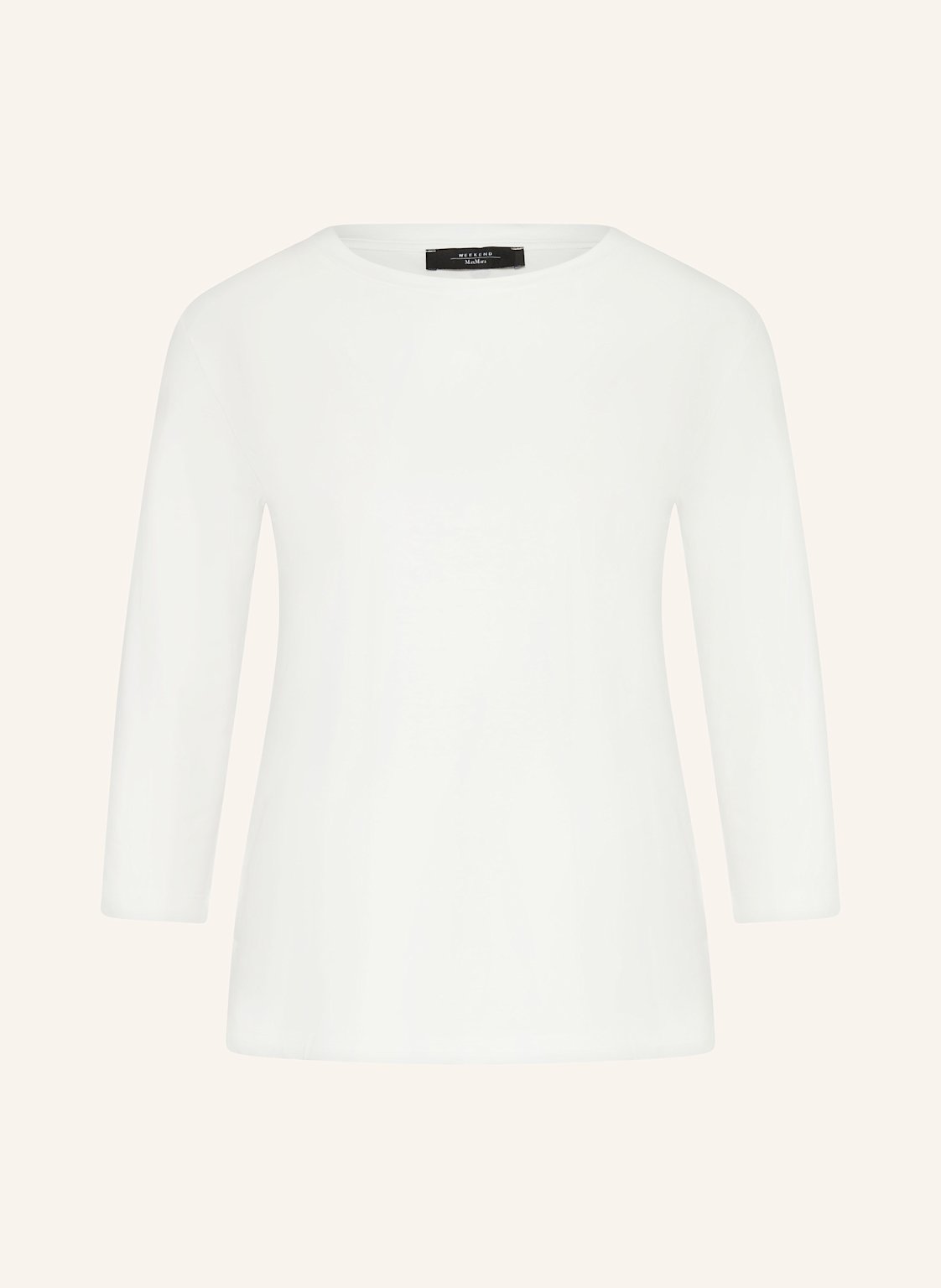 Weekend Max Mara Shirt Multia Mit 3/4-Arm weiss von WEEKEND Max Mara