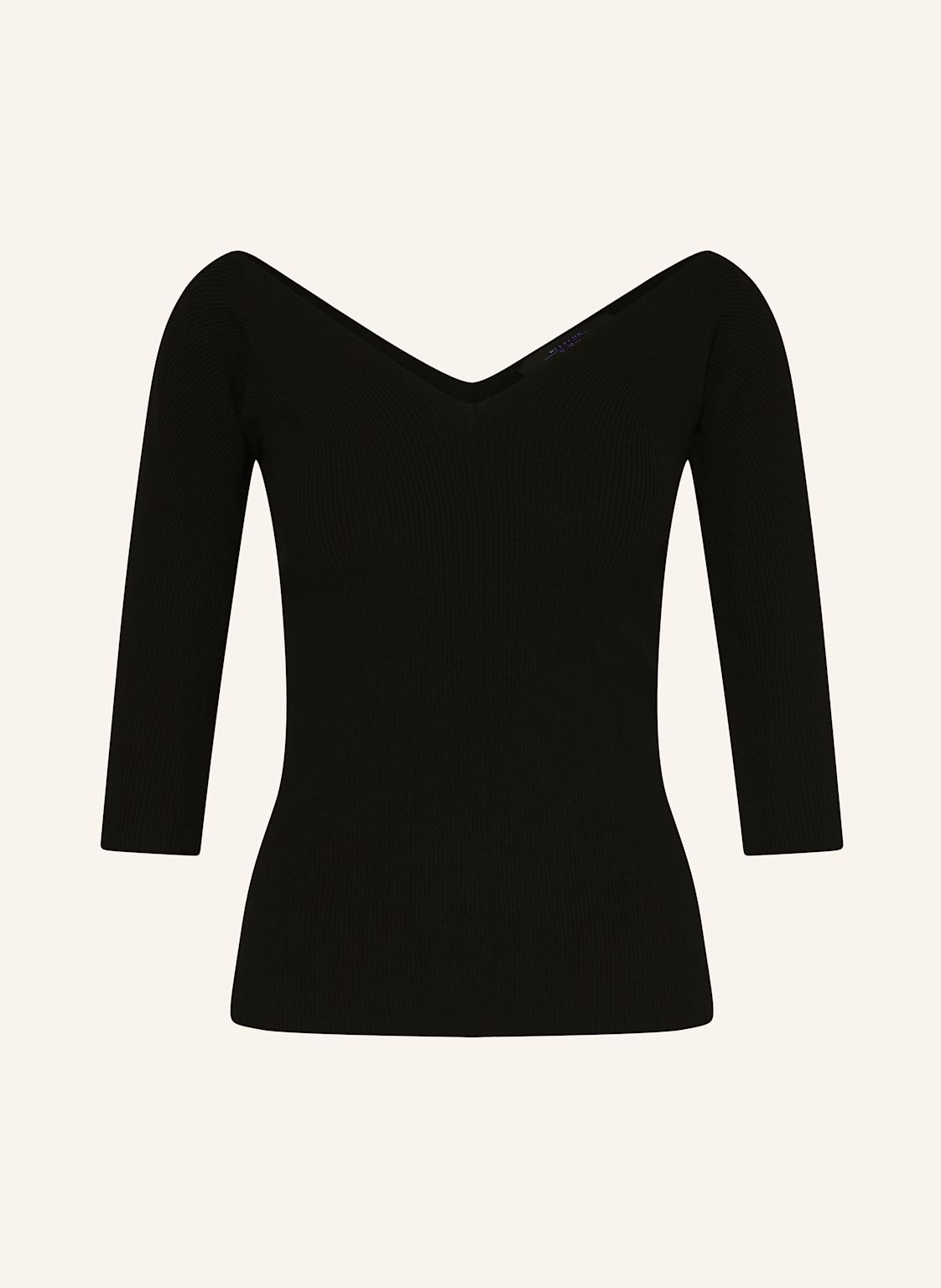 Weekend Max Mara Shirt Oceano Mit 3/4-Arm schwarz von WEEKEND Max Mara