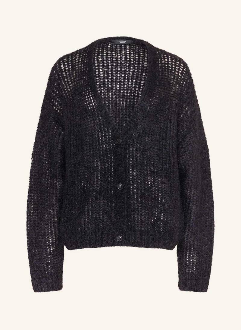 Weekend Max Mara Strickjacke Pontiac Aus Mohair schwarz von WEEKEND Max Mara