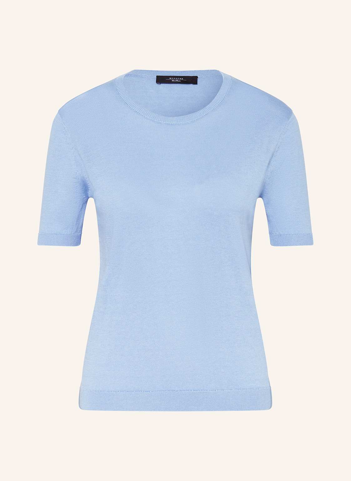 Weekend Max Mara Strickshirt Zibetto Mit Seide blau von WEEKEND Max Mara