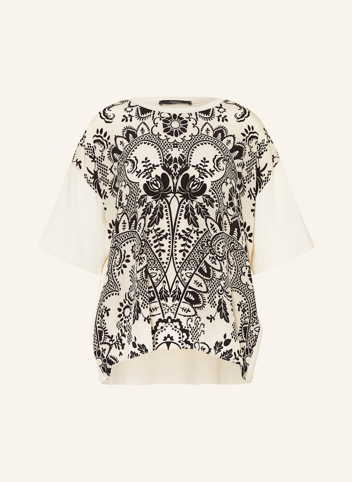 Weekend Max Mara T-Shirt Pampas Im Materialmix weiss Weekend Max Mara T-Shirt Pampas Im Materialmix weiss von WEEKEND Max Mara