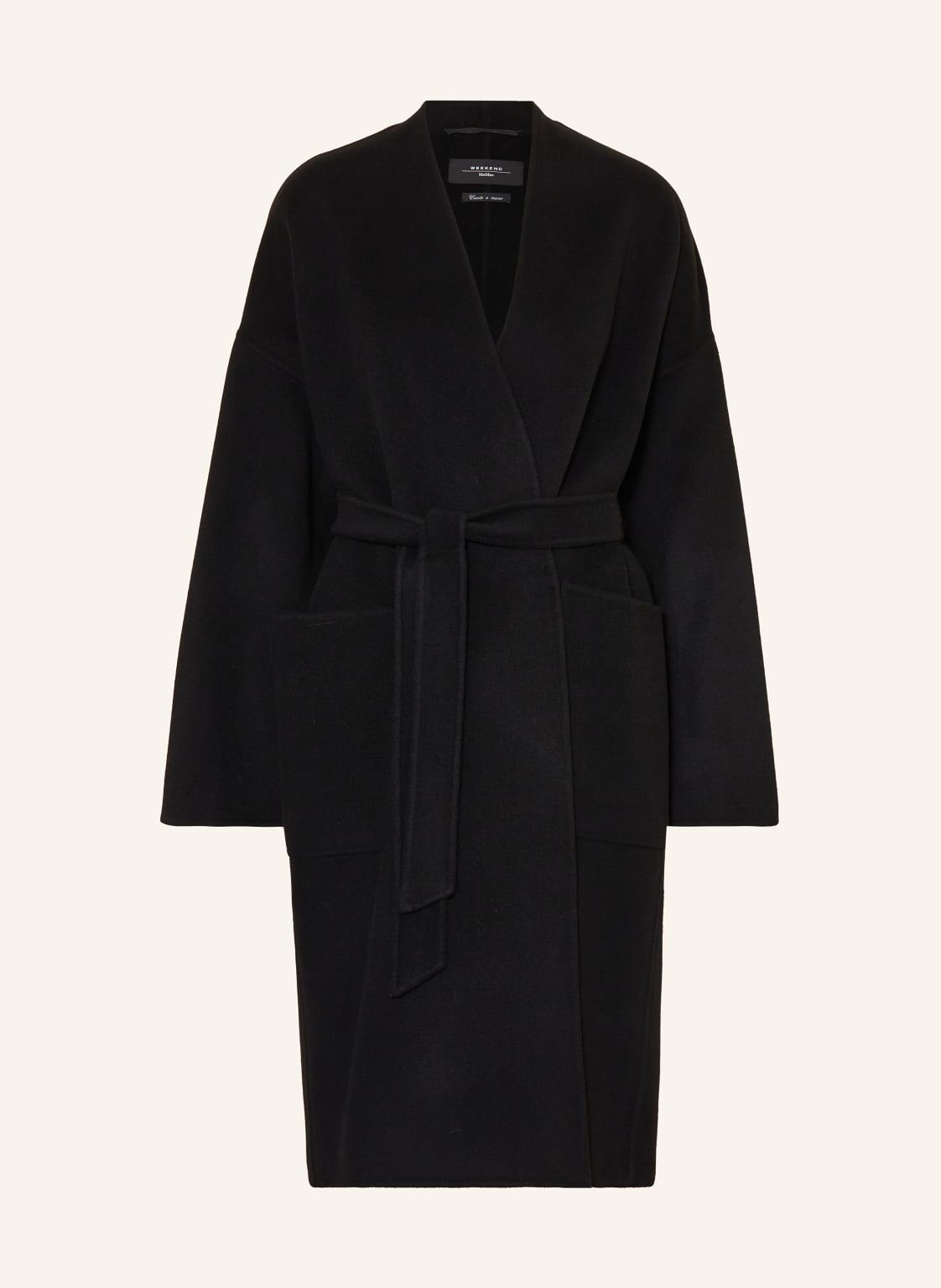 Weekend Max Mara Wollmantel Eris schwarz von WEEKEND Max Mara