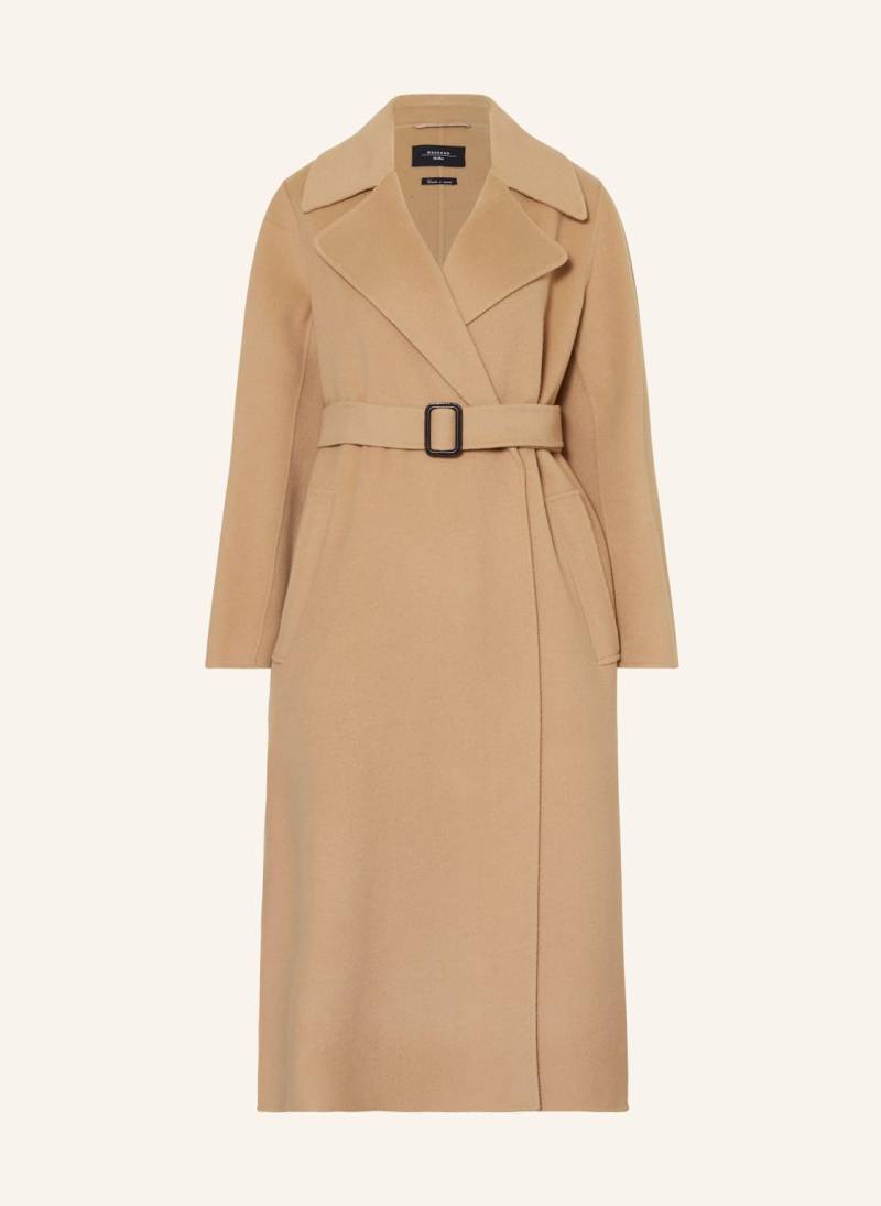 Weekend Max Mara Wollmantel Manu braun von WEEKEND Max Mara