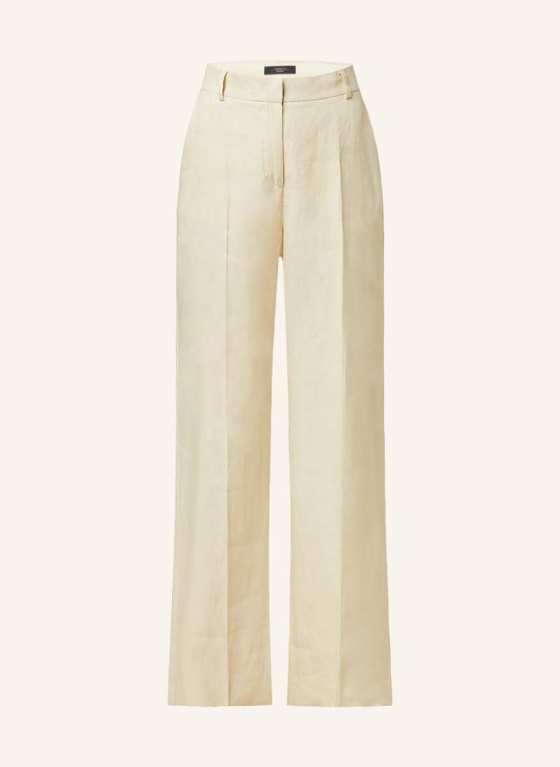 Weekend Max Mara Leinenhose Malizia beige von WEEKEND Max Mara