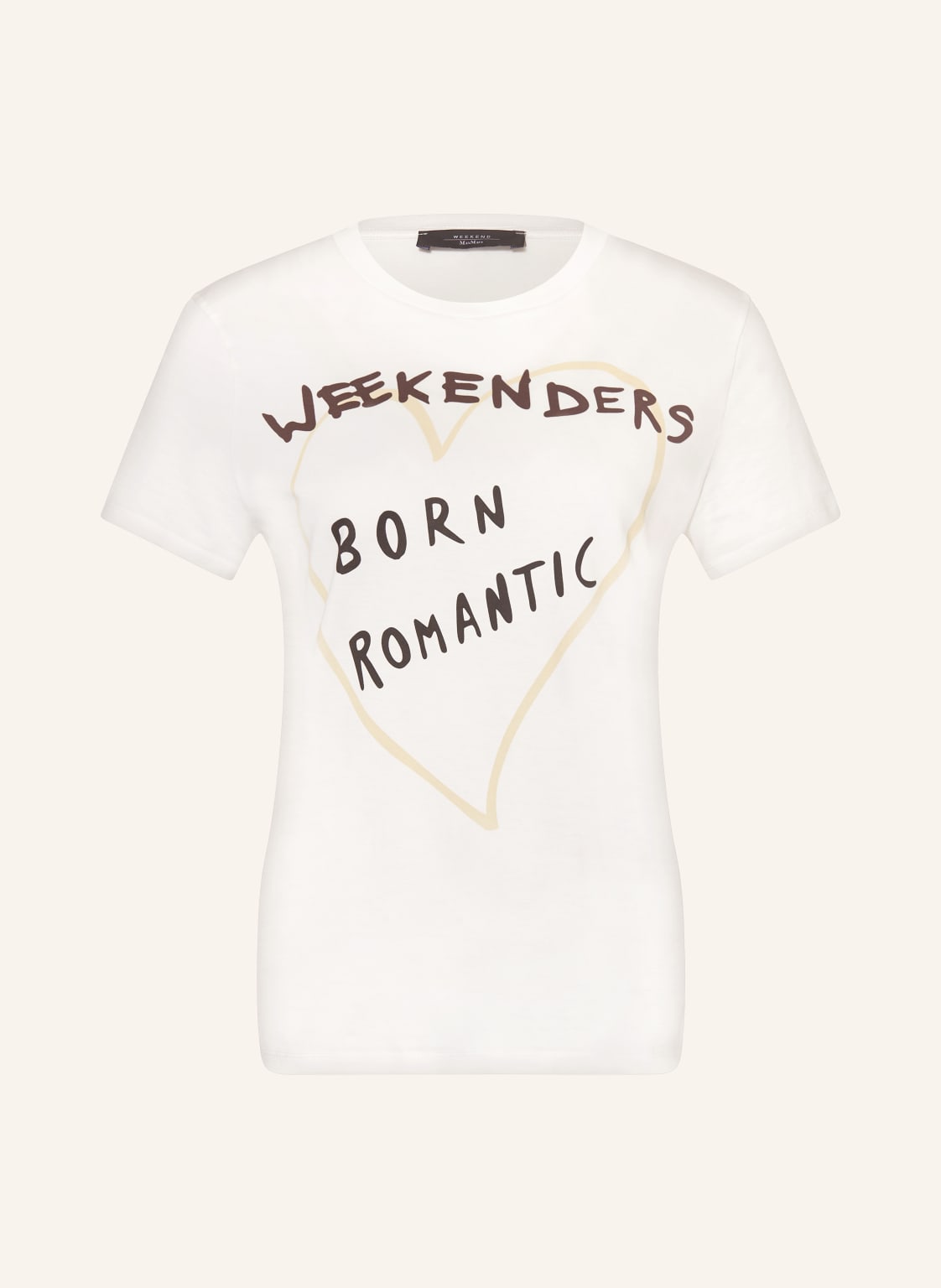 Weekend Max Mara T-Shirt Nervi weiss von WEEKEND Max Mara