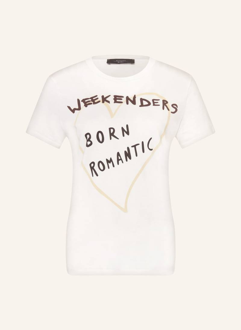 Weekend Max Mara T-Shirt Nervi weiss von WEEKEND Max Mara