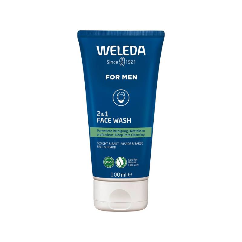 For Men 2in1 Face Wash Unisex  100 ml von WELEDA