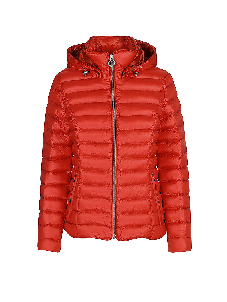 WELLENSTEYN Leichtsteppjacke ITALY HOOD  rot | XS von WELLENSTEYN