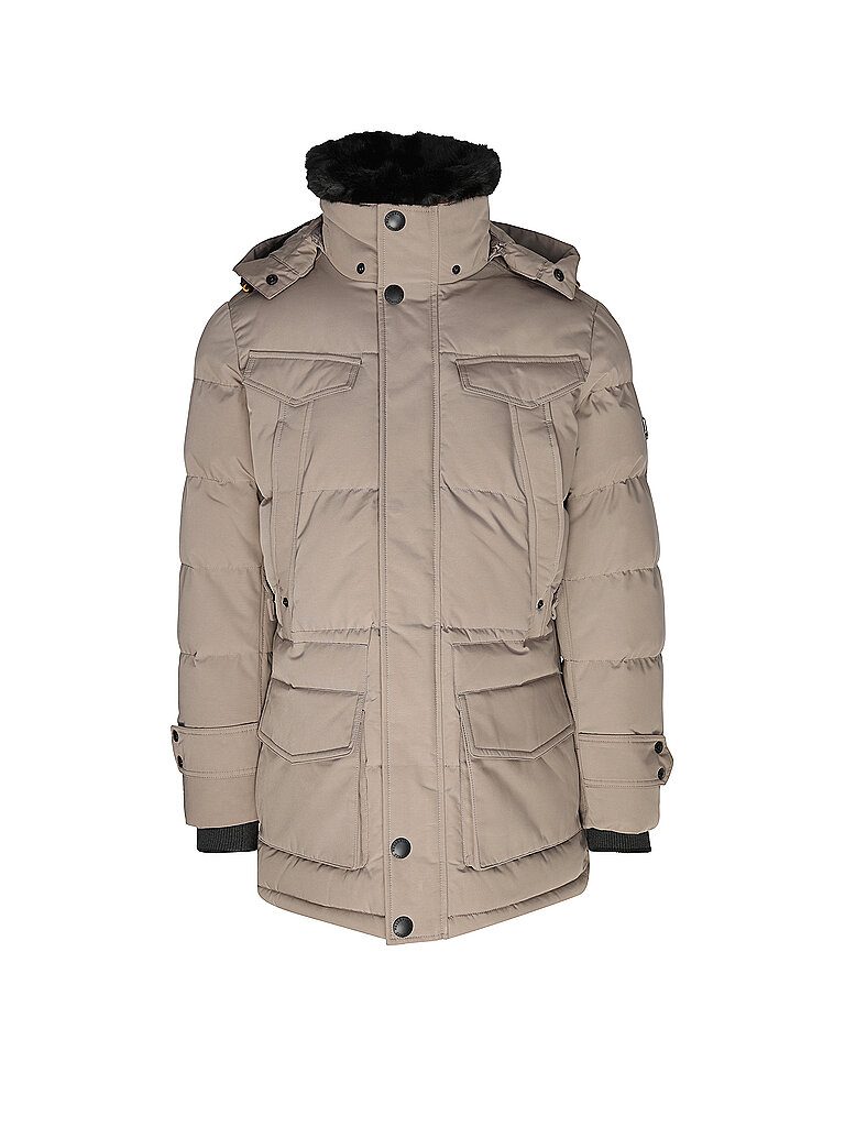 WELLENSTEYN Parka SEAMASTER beige | L von WELLENSTEYN