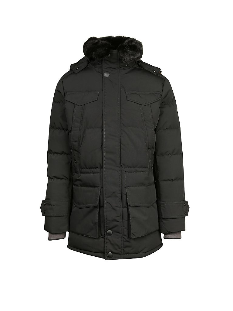 WELLENSTEYN Parka SEAMASTER schwarz | XXL von WELLENSTEYN