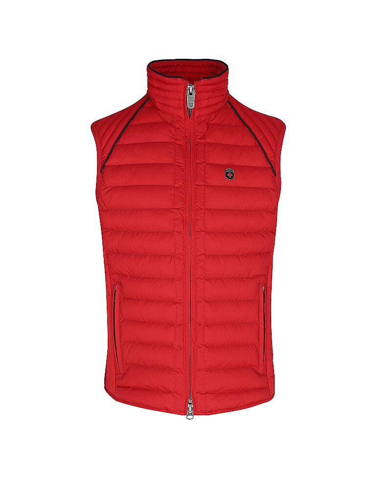 WELLENSTEYN Steppgilet MOL rot | L von WELLENSTEYN