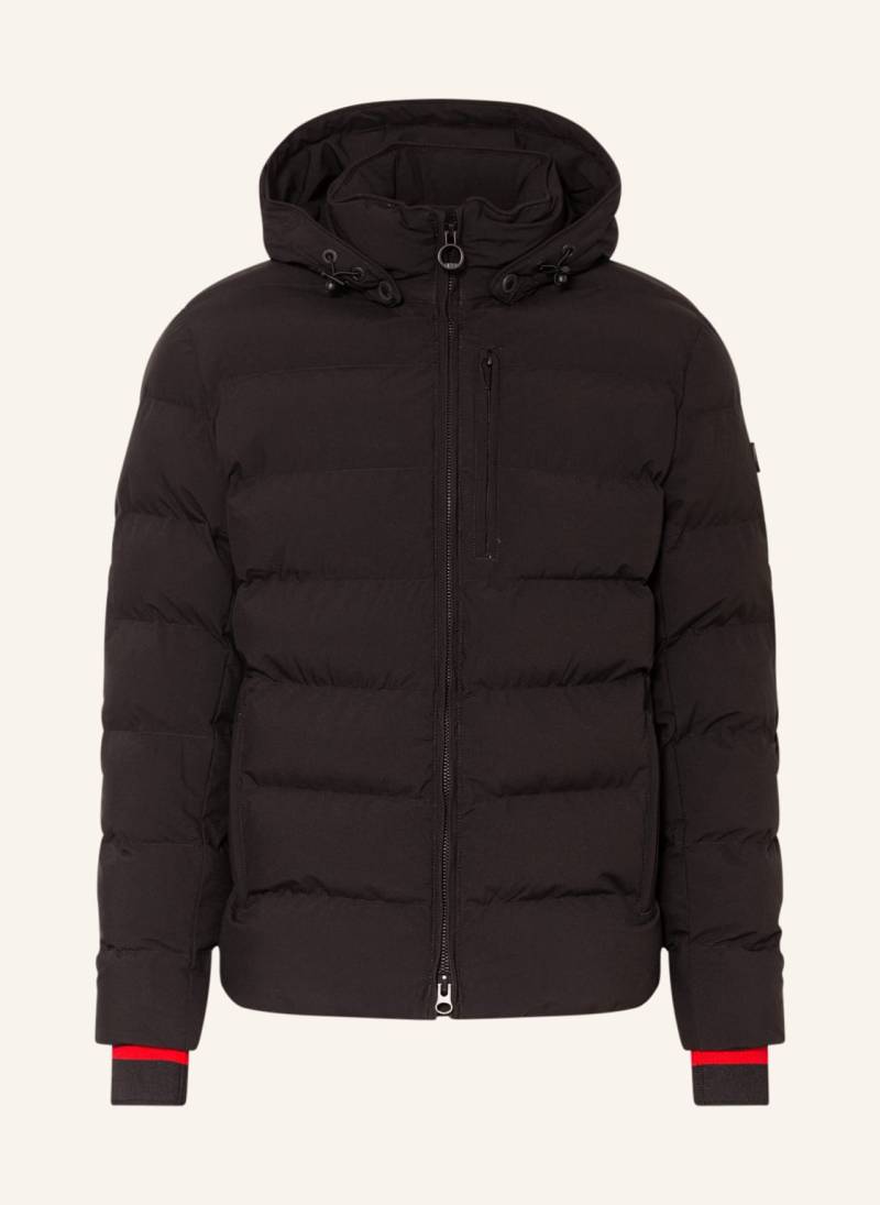 Wellensteyn Steppjacke Blackbird Mit Abnehmbarer Kapuze schwarz von WELLENSTEYN