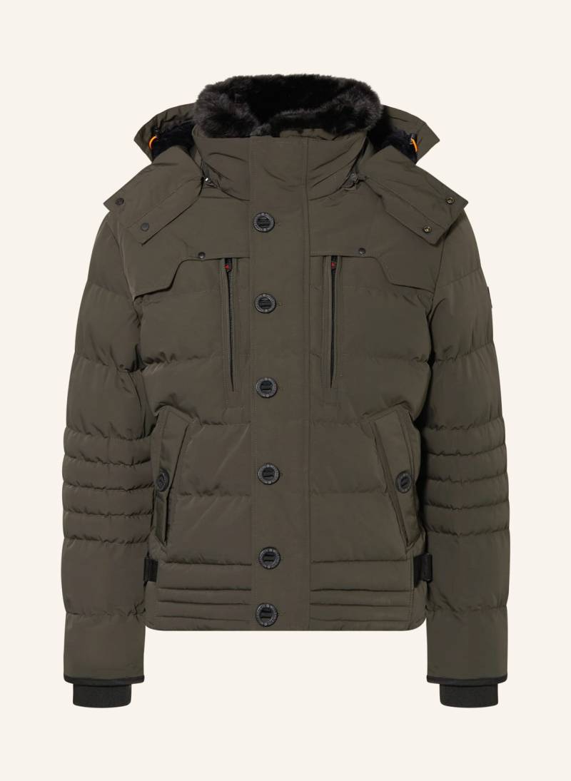 Wellensteyn Steppjacke Starstream Mit Abnehmbarem Kragen Und Kapuze schwarz von WELLENSTEYN