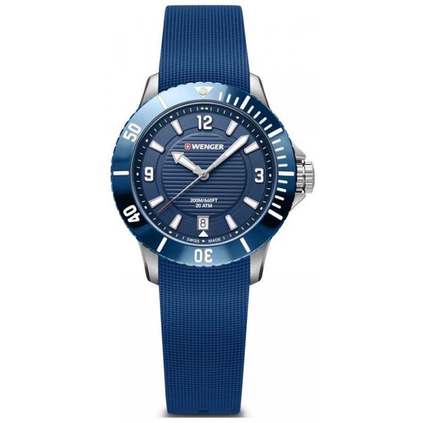 WENGER Seaforce 36, kleine Taucheruhr blau von WENGER