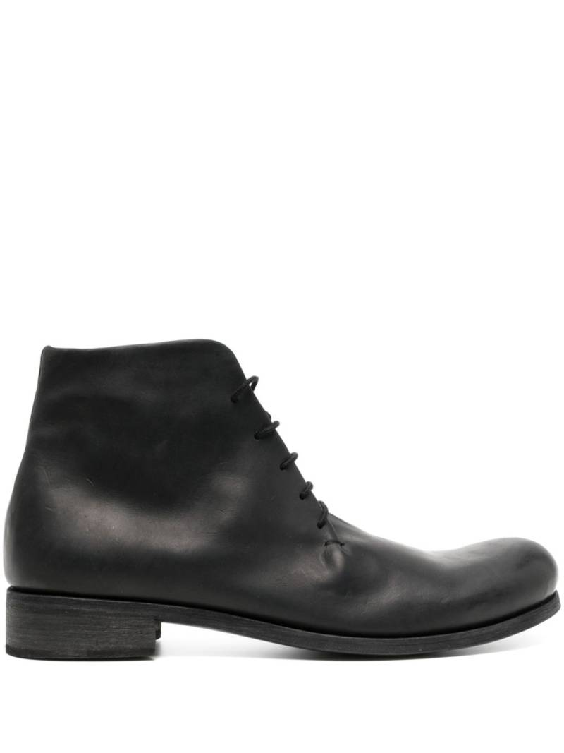 WERKSTATT:MÜNCHEN lace-up leather ankle boots - Black von WERKSTATT:MÜNCHEN