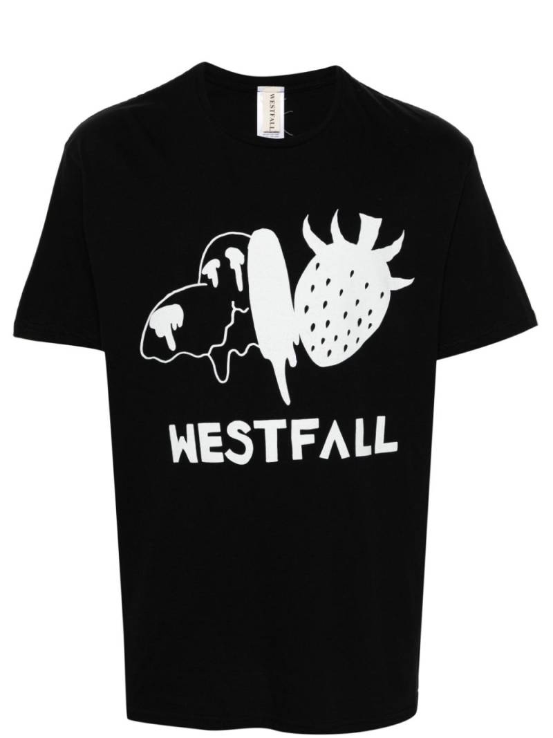 WESTFALL logo-print T-shirt - Black von WESTFALL