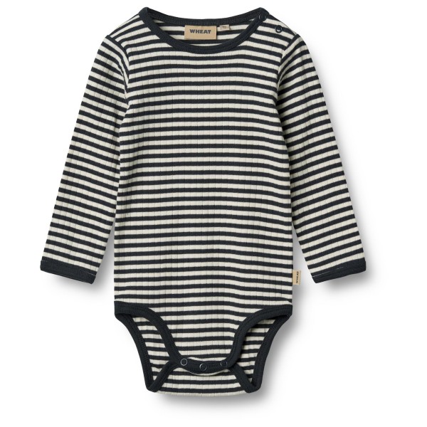 WHEAT - Kid's Body L/S Berti - Alltagsunterwäsche Gr 62 grau von WHEAT