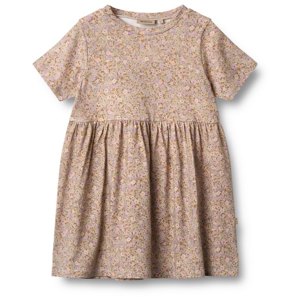 WHEAT - Kid's Jersey Dress S/S Anna - Kleid Gr 110 beige/braun von WHEAT