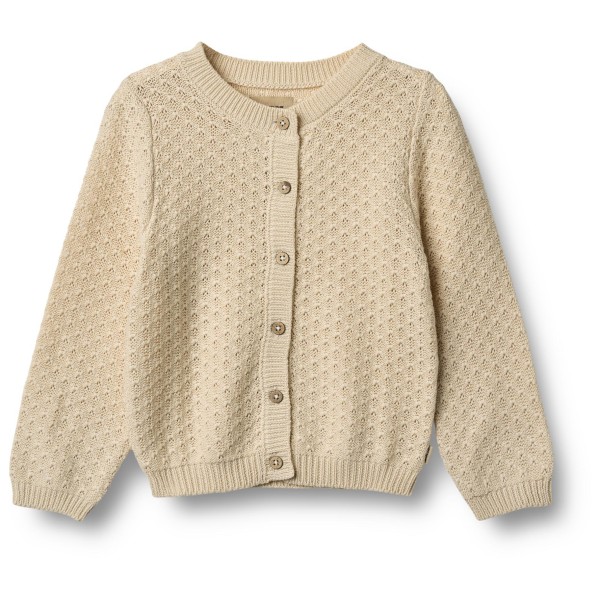 WHEAT - Kid's Knit Cardigan Magnella - Cardigan Gr 110 beige von WHEAT