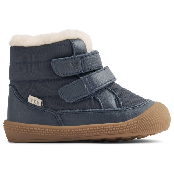 WHEAT - Kid's Lauflern-Stiefel Daxi Wolle Tex - Winterschuhe Gr 21 blau von WHEAT