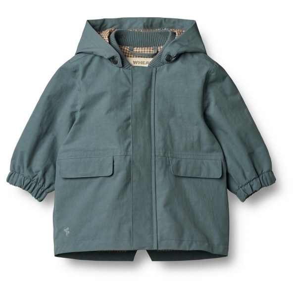 WHEAT - Kid's Parka Alke - Regenjacke Gr 104;110;116;122;128;140;152;74;80;86;92;98 grau von WHEAT