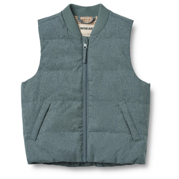 WHEAT - Kid's Puffer Waistcoat Andre - Kunstfasergilet Gr 110 grau von WHEAT