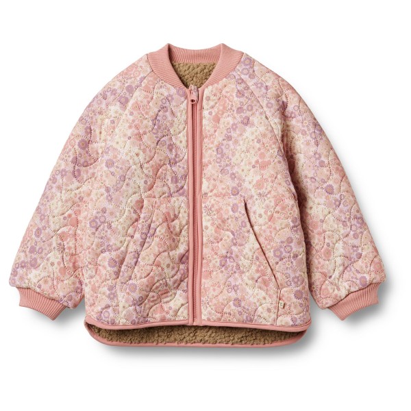 WHEAT - Kid's Reversible Thermo Jacket Lake - Fleecejacke Gr 110 rosa von WHEAT