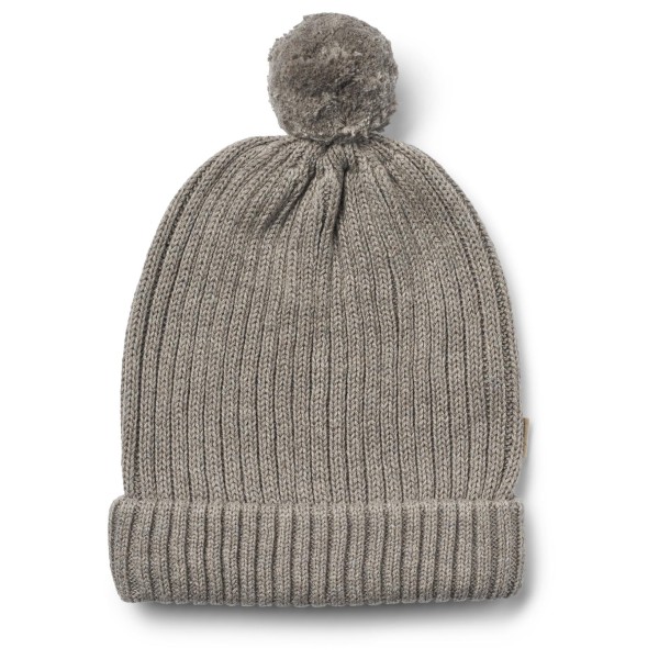 WHEAT - Kid's Strickmütze Alphie - Mütze Gr 54-55 cm grau von WHEAT