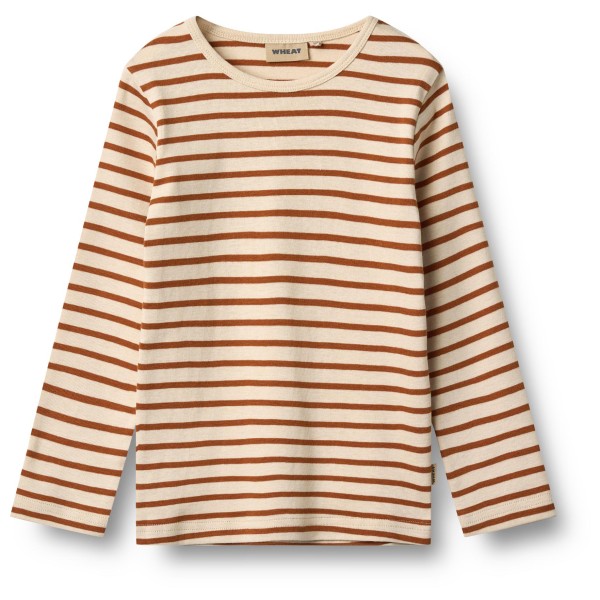 WHEAT - Kid's T-Shirt L/S Stig - Longsleeve Gr 116 beige von WHEAT