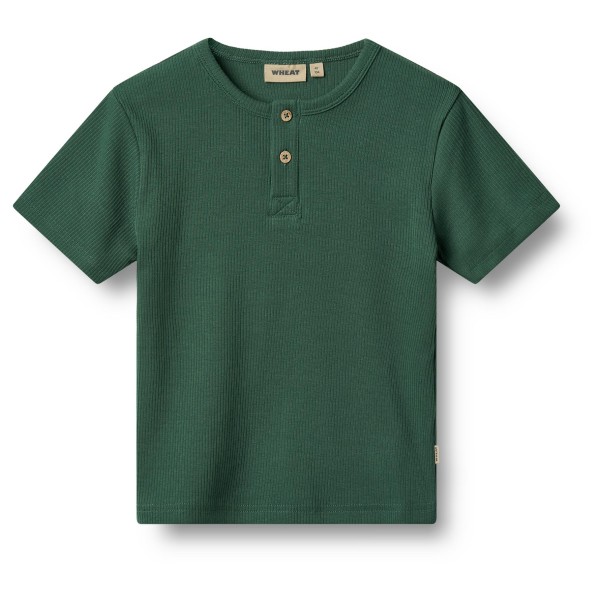 WHEAT - Kid's T-Shirt S/S Lumi - T-Shirt Gr 104 grün von WHEAT