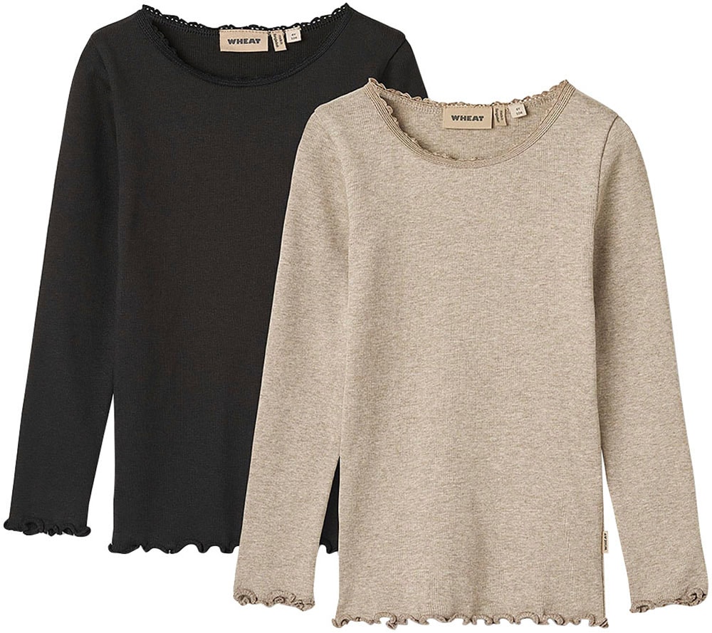 WHEAT Langarmshirt »2 Rib T-Shirt L/S Reese« WHEAT Langarmshirt »2 Rib T-Shirt L/S Reese« von WHEAT