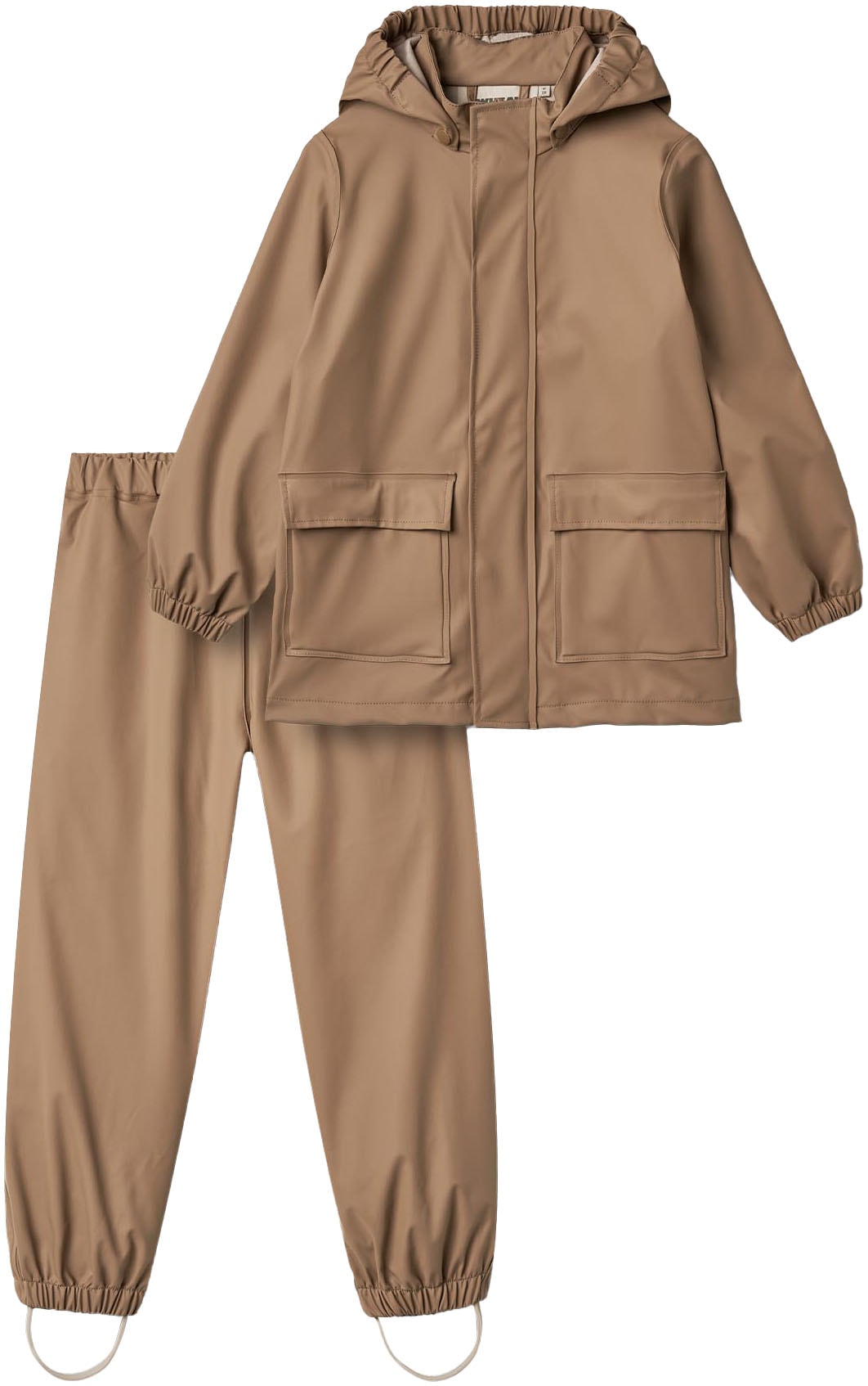 WHEAT Regenjacke »Rainwear Ola Set«, (Set, 2 St.), mit Kapuze, wasserdicht, passende Latzhose von WHEAT