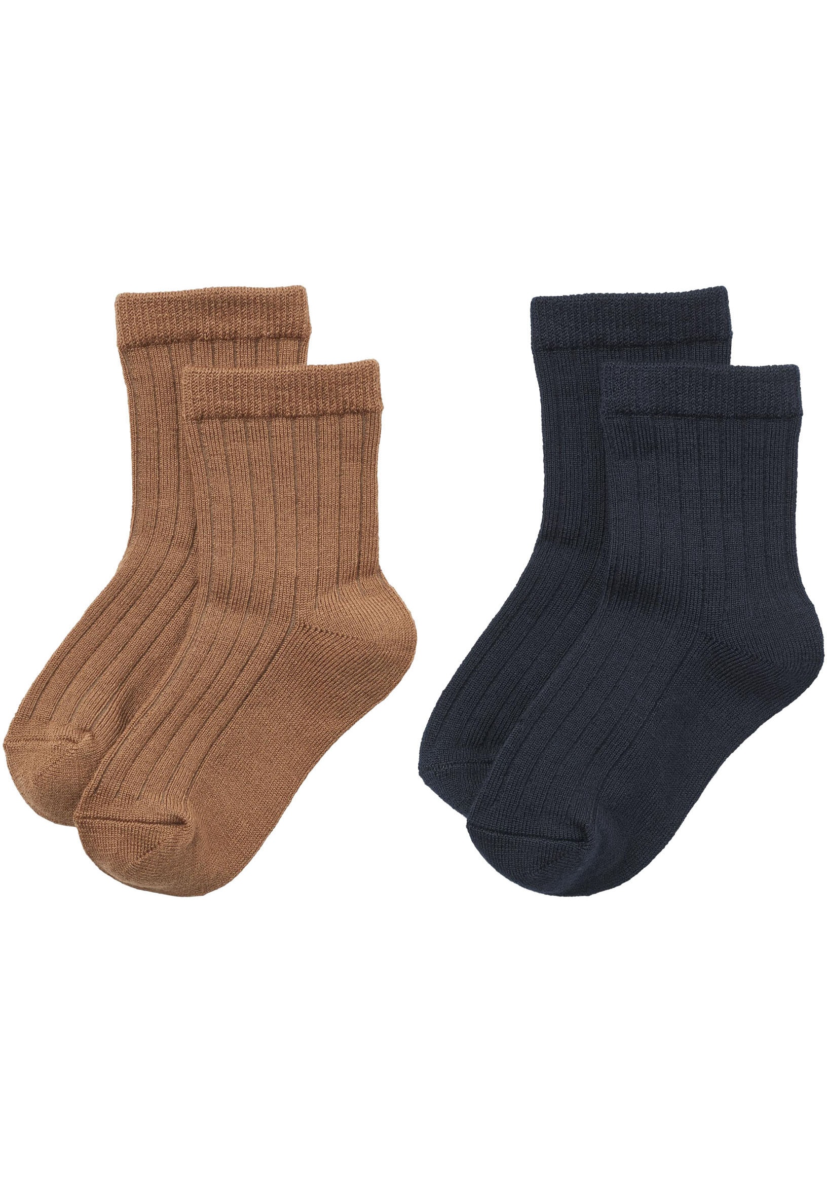 WHEAT Socken »2 pk Wool Rib Socks Vilde«, (Packung, 2 Paar) von WHEAT