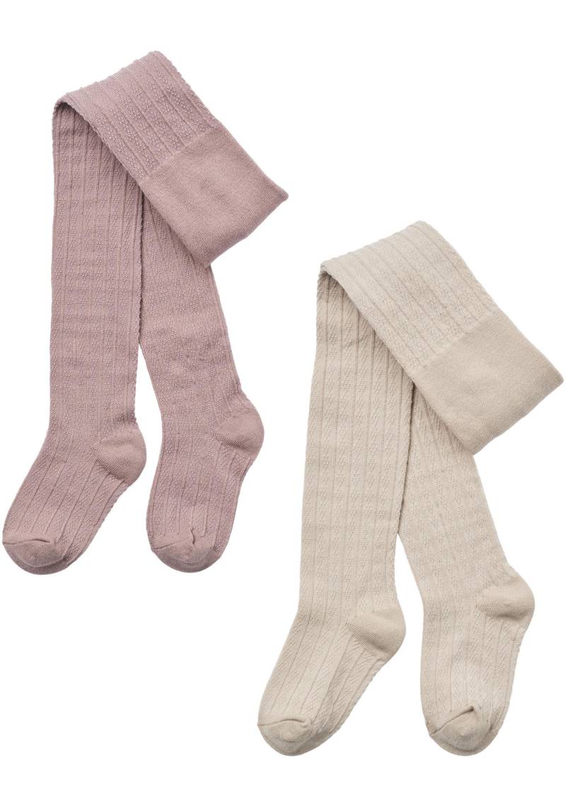 WHEAT Strickstrumpfhose »2 pk Wool Lace Tights Karla«, (Packung, 2 St.) von WHEAT